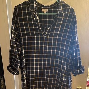 Flannel dress